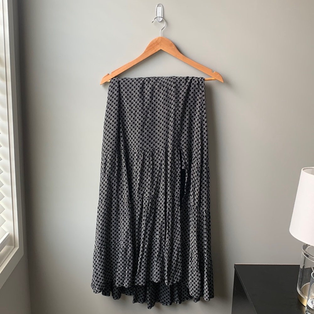 Abercrombie and Fitch high slit maxi skirt